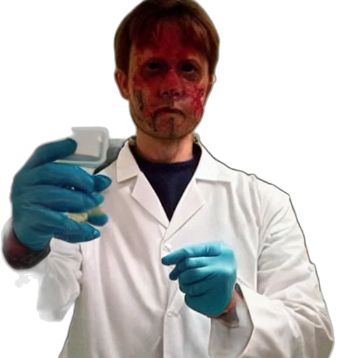 staff, mask, face, zombie transparent PNG cut-out
