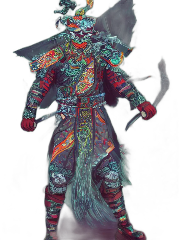 staff, dragon, mask, creature transparent PNG cut-out