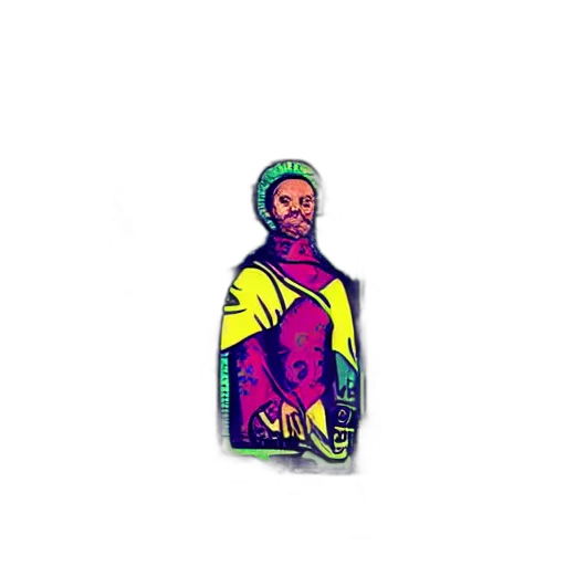 jacket, vaporwave, pixel art, cartoon transparent PNG cut-out