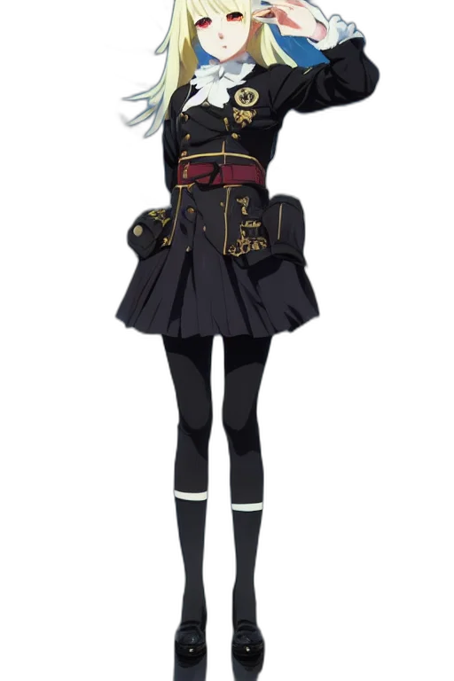 jacket, dress, staff, concept art transparent PNG cut-out