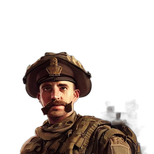face, staff, hat, weapon transparent PNG cut-out