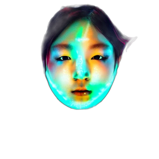 face, mask, creature, staff transparent PNG cut-out