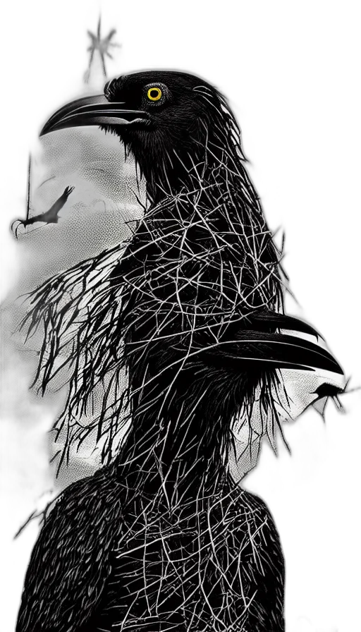creature, animal, dragon, hair transparent PNG cut-out