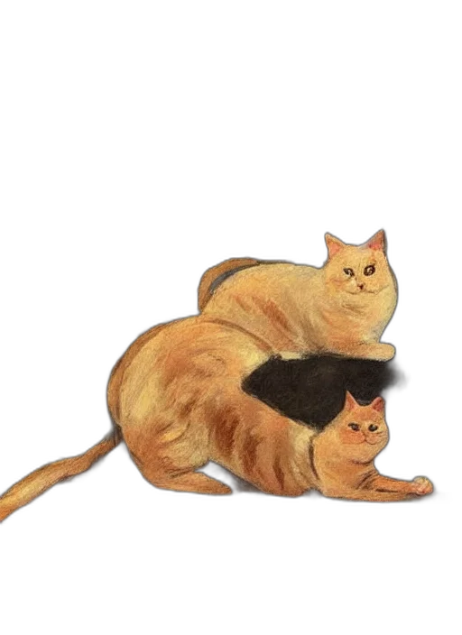 animal, watercolor, concept art, photorealistic transparent PNG cut-out