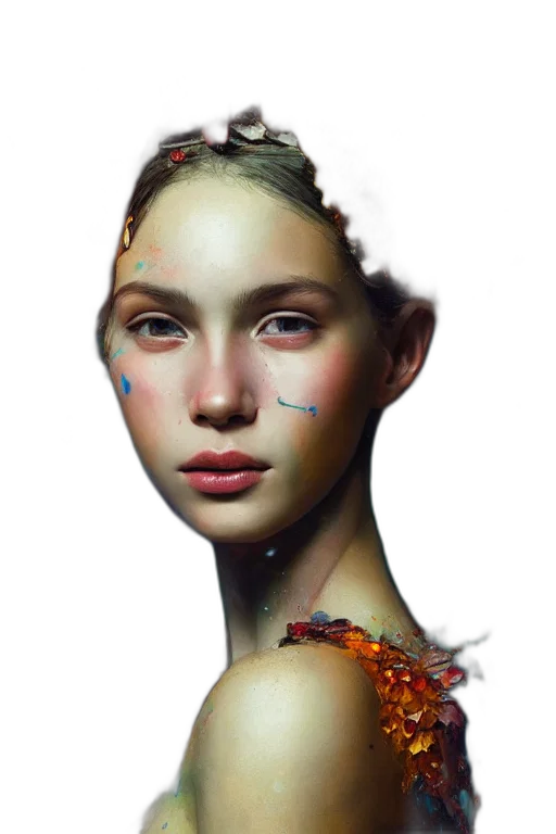 face, jewelry, robot, crown transparent PNG cut-out
