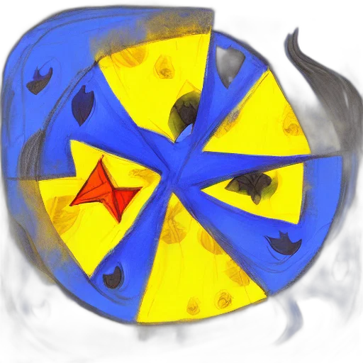 umbrella, mask, staff, weapon transparent PNG cut-out