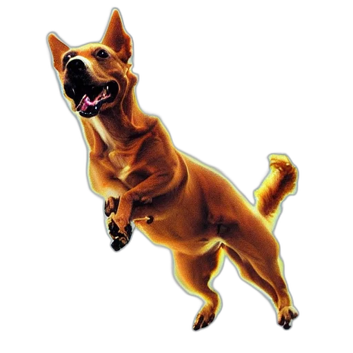 animal, creature, staff, photorealistic transparent PNG cut-out
