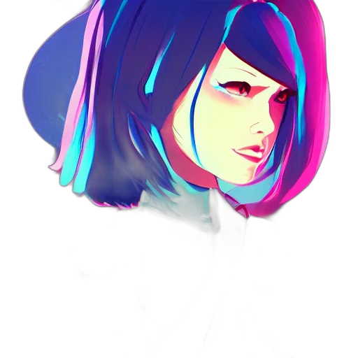 face, mask, robot, creature transparent PNG cut-out