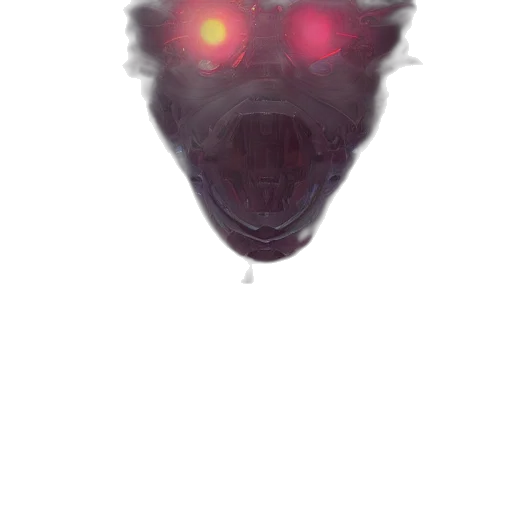mask, robot, face, creature transparent PNG cut-out