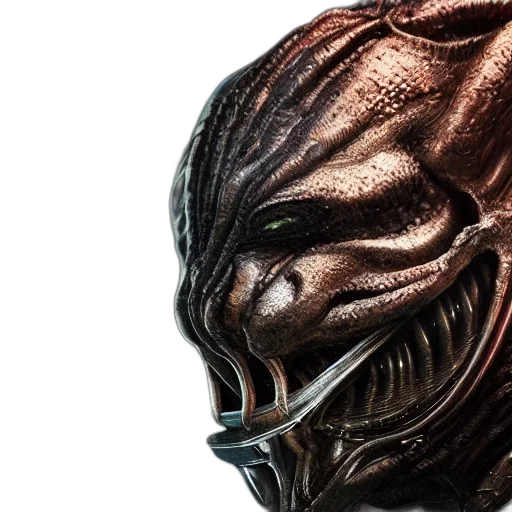 mask, face, creature, concept art transparent PNG cut-out