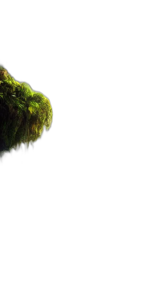 tree, hair, creature, dragon transparent PNG cut-out
