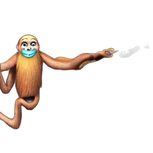 mask, creature, animal, staff transparent PNG cut-out