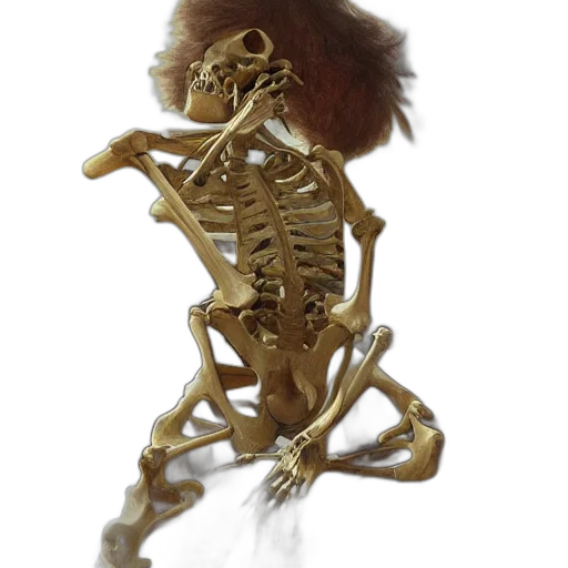 hair, staff, animal, creature transparent PNG cut-out