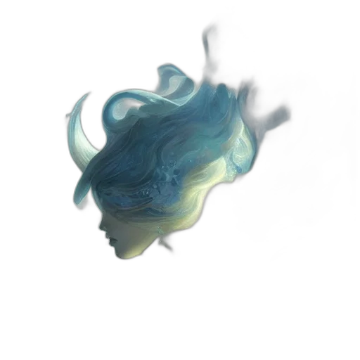 hair, dragon, mask, crown transparent PNG cut-out