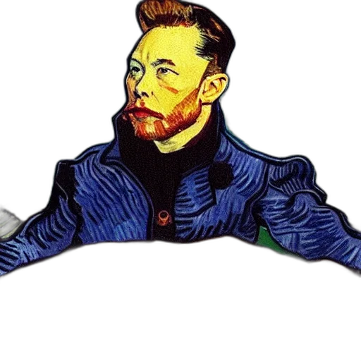 jacket, staff, face, hair transparent PNG cut-out