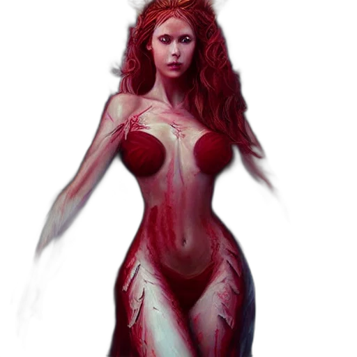 dress, creature, fantasy art, concept art transparent PNG cut-out