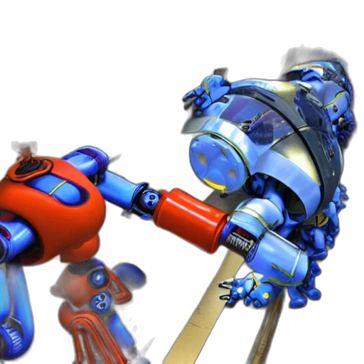 robot, weapon, staff, sword transparent PNG cut-out