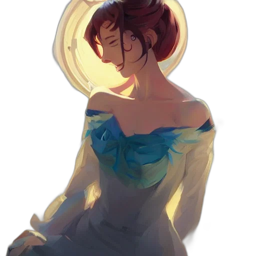 dress, crown, mask, face transparent PNG cut-out