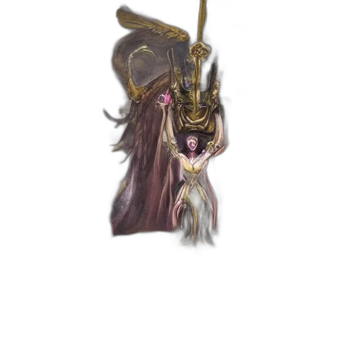 staff, sword, mask, crown transparent PNG cut-out