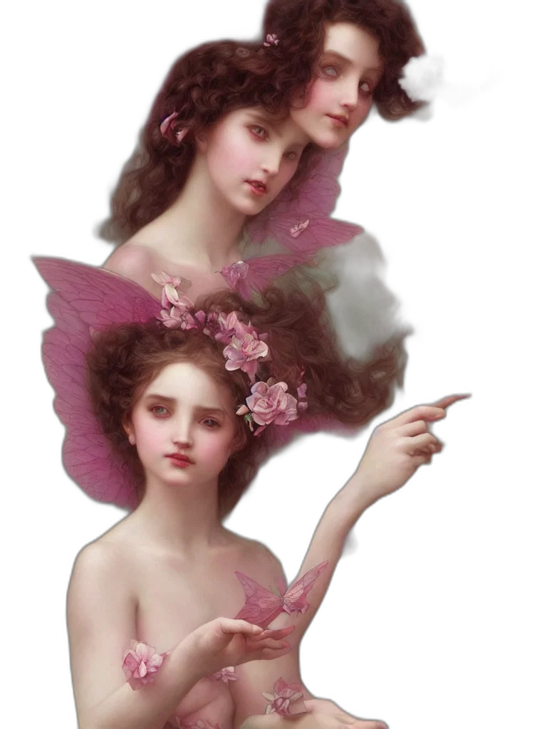dress, crown, jewelry, fantasy art transparent PNG cut-out