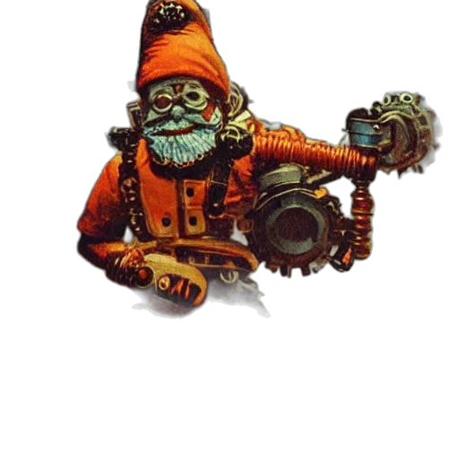 staff, robot, weapon, creature transparent PNG cut-out