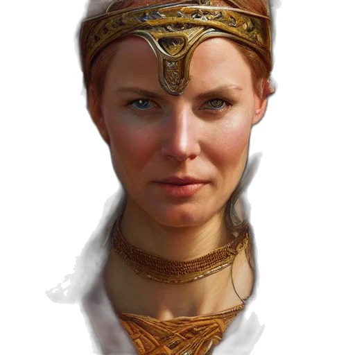 crown, face, jewelry, staff transparent PNG cut-out