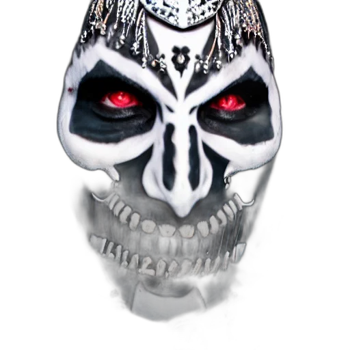 mask, jewelry, face, 3d render transparent PNG cut-out