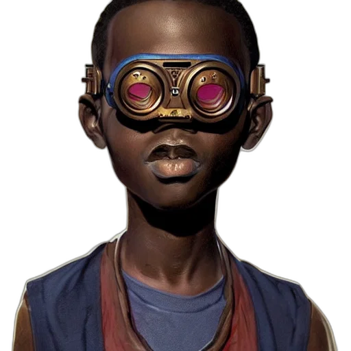 mask, face, robot, creature transparent PNG cut-out
