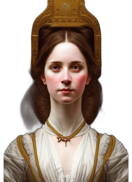face, crown, staff, jewelry transparent PNG cut-out