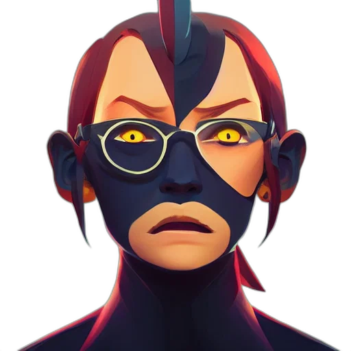 mask, face, staff, concept art transparent PNG cut-out