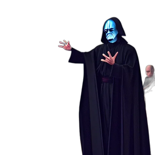 mask, concept art, outer space, emperor transparent PNG cut-out