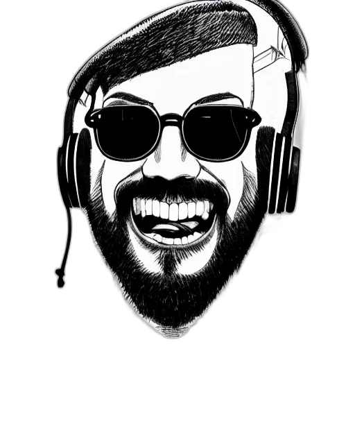face, jacket, mask, cartoon transparent PNG cut-out
