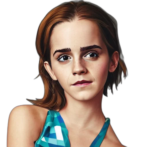 face, dress, jewelry, hair transparent PNG cut-out