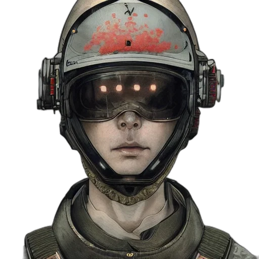 mask, face, robot, hat transparent PNG cut-out