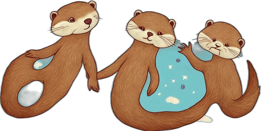 concept art, watercolor, little, everything transparent PNG cut-out