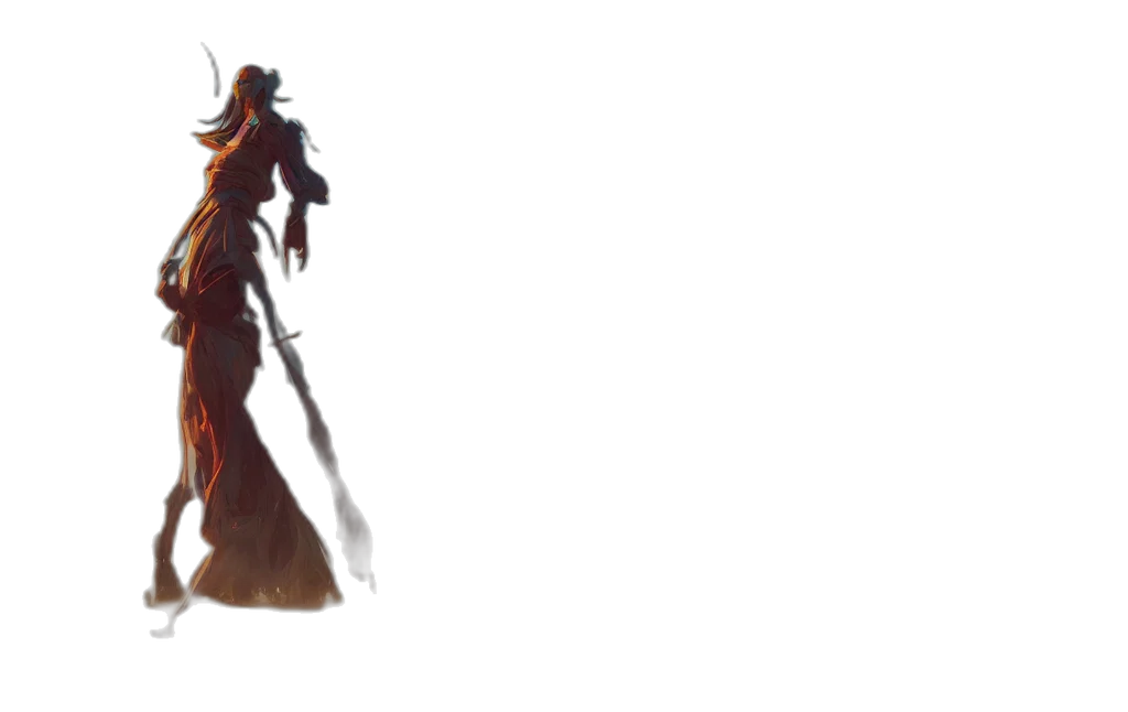 staff, dragon, weapon, creature transparent PNG cut-out
