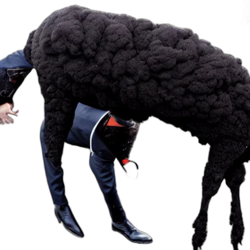 hair, jacket, animal, creature transparent PNG cut-out