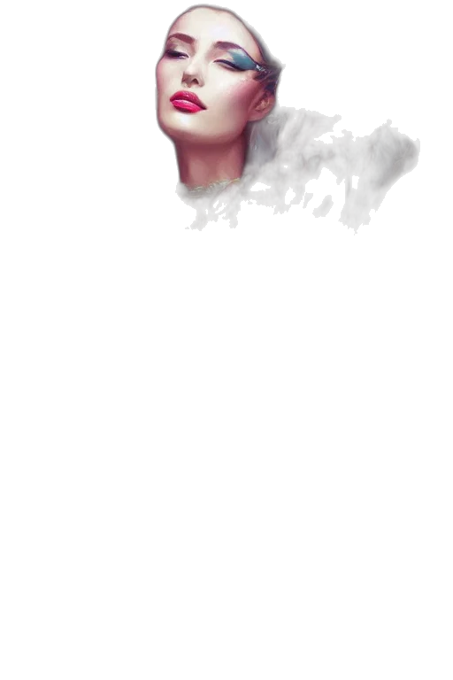 face, mask, staff, creature transparent PNG cut-out