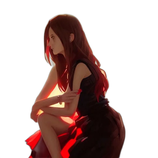 dress, mask, jewelry, creature transparent PNG cut-out