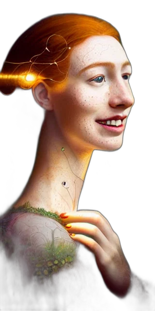 crown, jewelry, face, hair transparent PNG cut-out