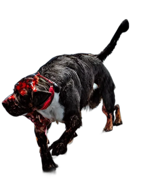 animal, creature, staff, weapon transparent PNG cut-out