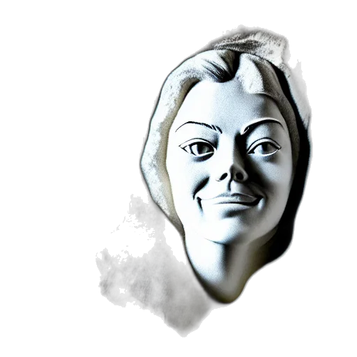mask, face, robot, creature transparent PNG cut-out