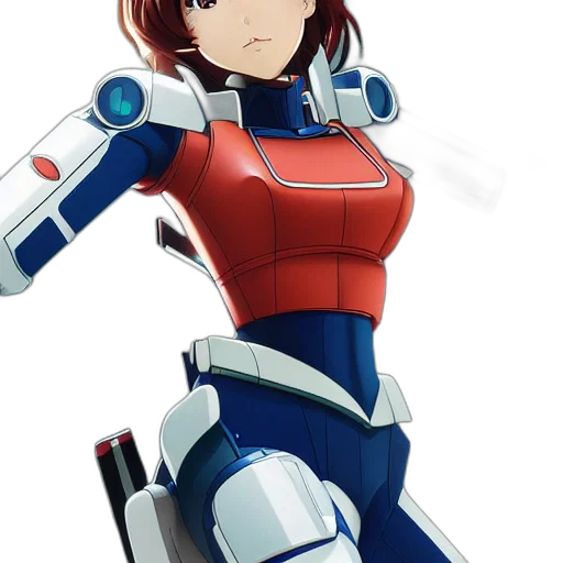 robot, weapon, jacket, sword transparent PNG cut-out