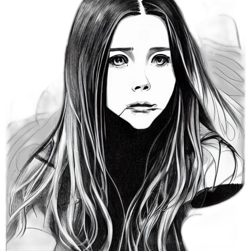 face, hair, mask, comic book art transparent PNG cut-out