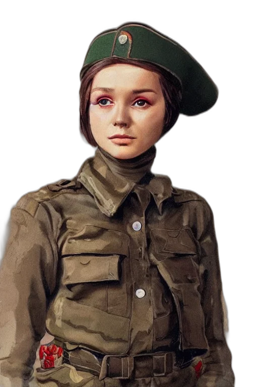 jacket, hat, staff, face transparent PNG cut-out
