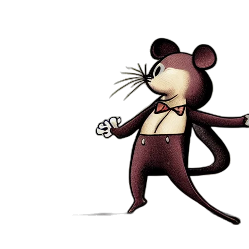 animal, jacket, staff, creature transparent PNG cut-out