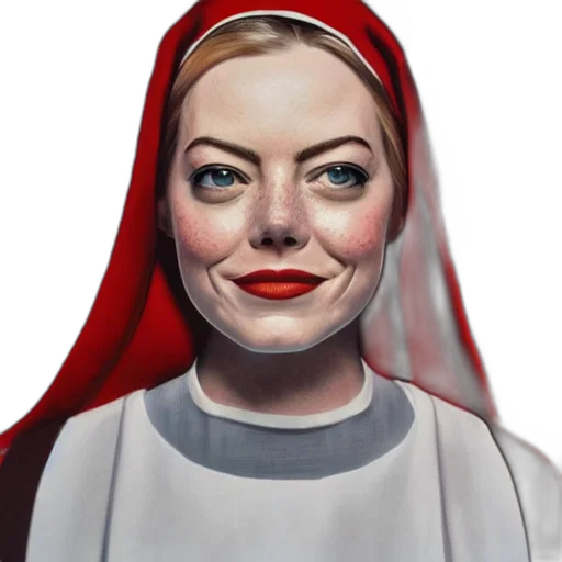 face, staff, photorealistic, comic book art transparent PNG cut-out
