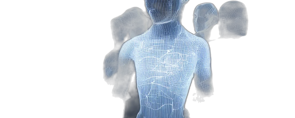 human, performance, wireframe, heartbeat transparent PNG cut-out