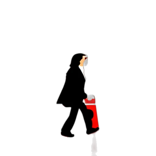 staff, robot, jacket, concept art transparent PNG cut-out