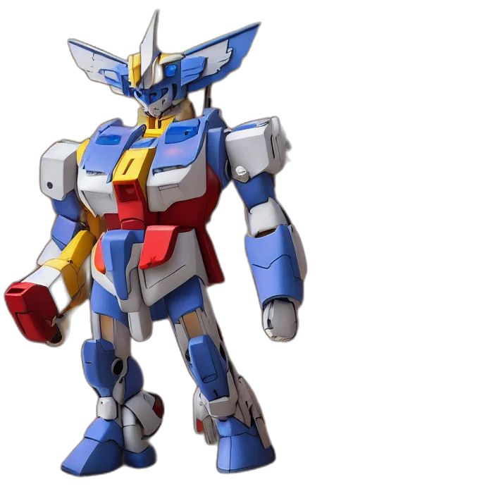 robot, weapon, concept art, 3d render transparent PNG cut-out